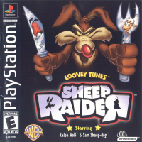 Sheep Raider Playstation  box art